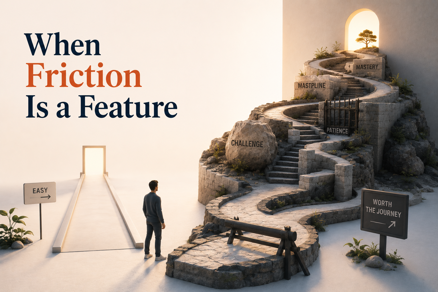 When Friction Is a Feature