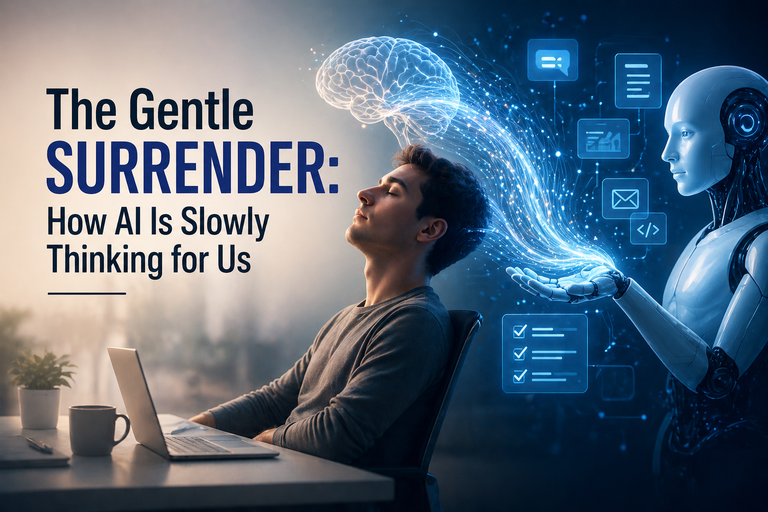 The Gentle Surrender: How AI Is Slowly Thinking for Us